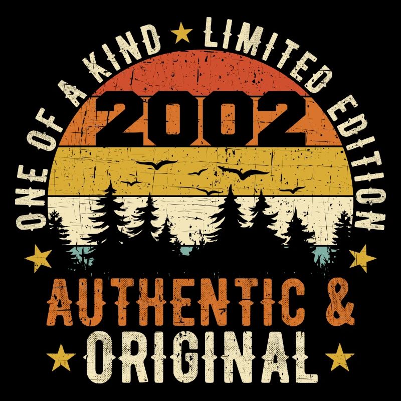 Original 2002 Birthday Gift 2002 Authentic