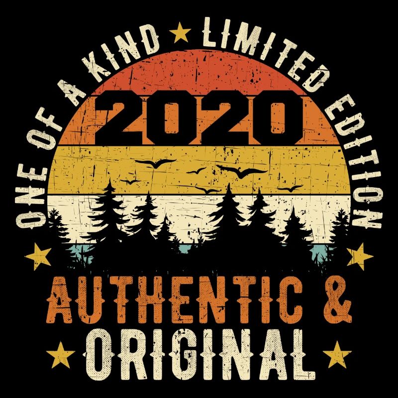 Original 2020 authentisches 2020 Geburtstagsgeschenk