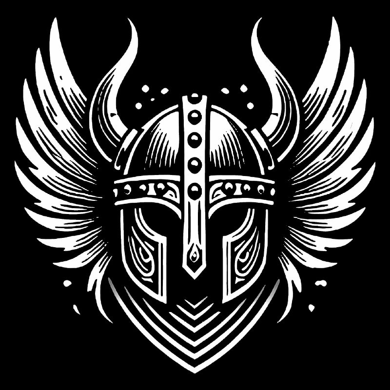 Conception du casque Odins Viking Warrior