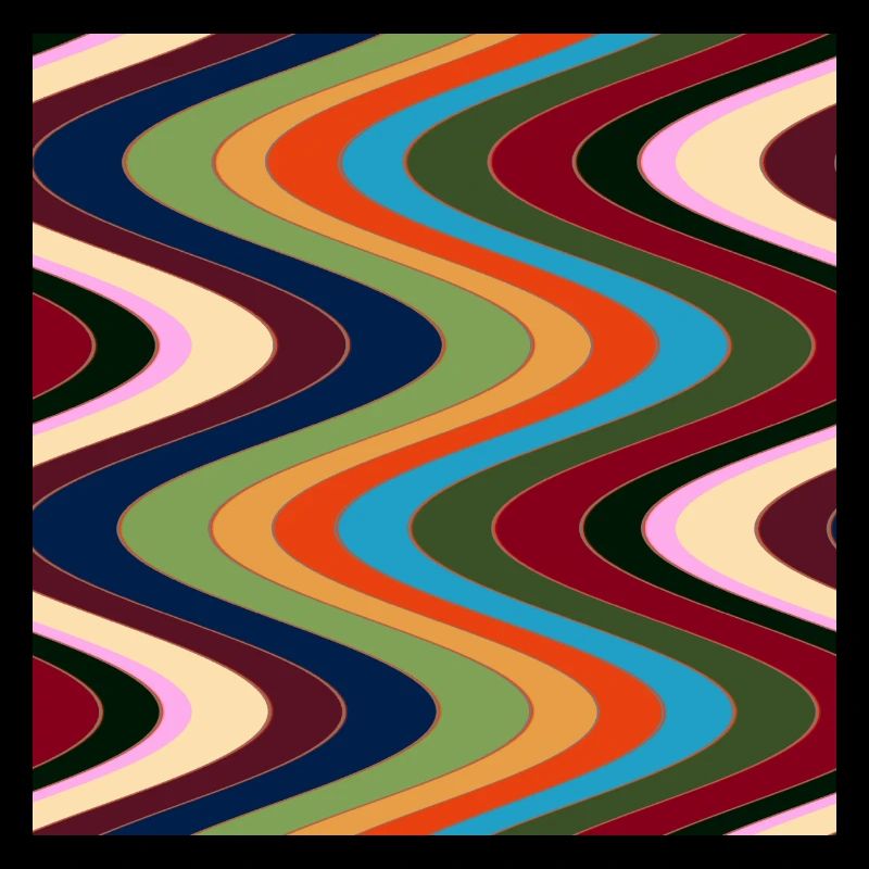 Abstract Art with Linear Patterns