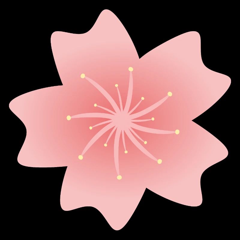 Fleur de sakura rose