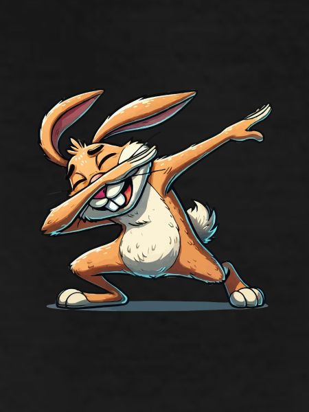 Bunny Dabbing Comic