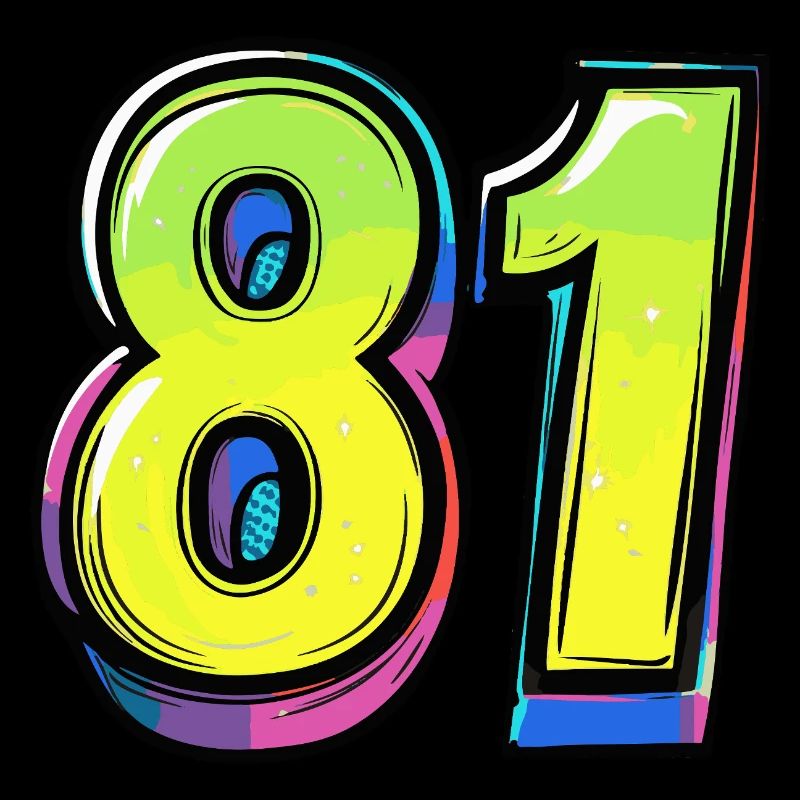 81 Number Comic