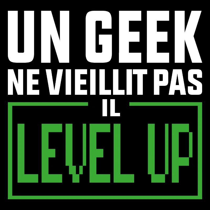 A Geek Does Not Age It Level Up