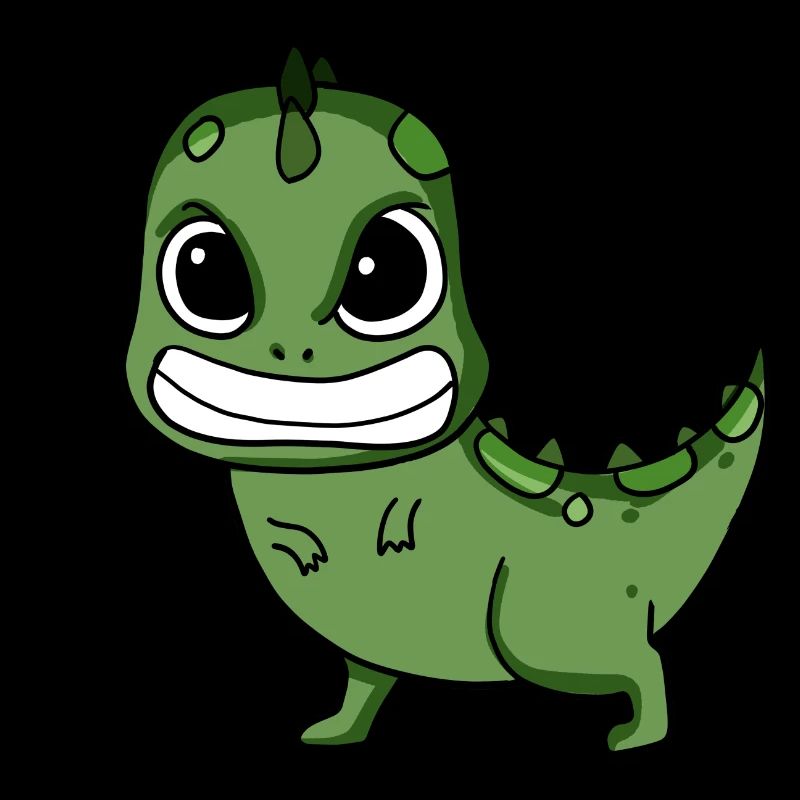 Baby dinosaur angry gift