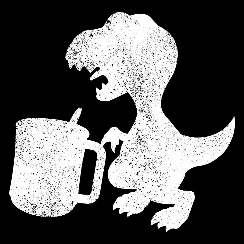 Tea Rex Tea Drinker Dinosaur