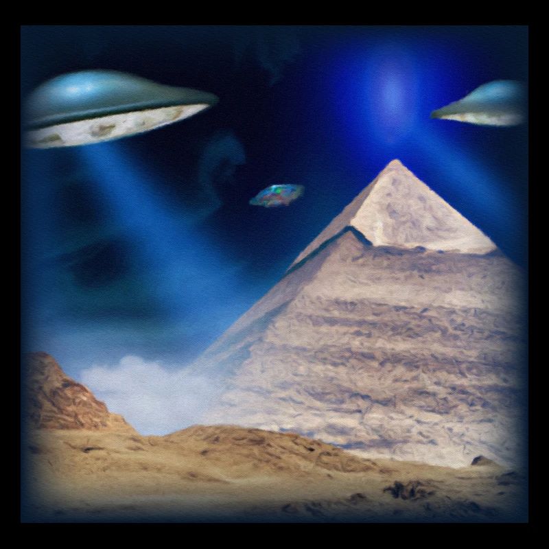 ufo pyramids