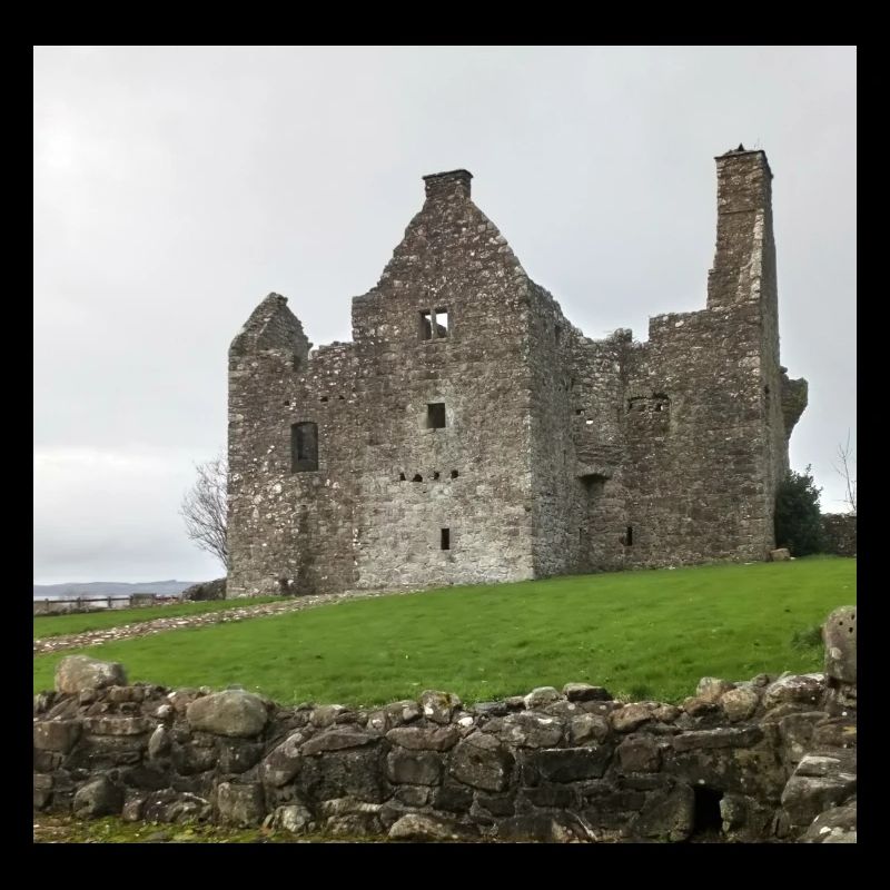 Château de Tully, comté de Fermanagh, Irlande.