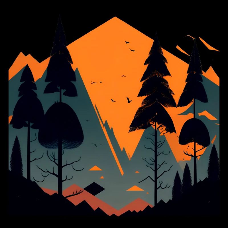 Simple landscape