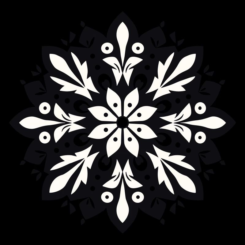 Snowflake pattern