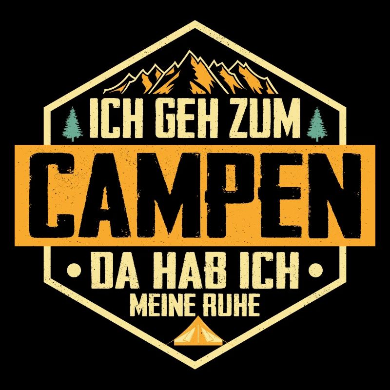 Je vais camper là-bas J’ai mon calme et ma tranquillité Vacances À propos