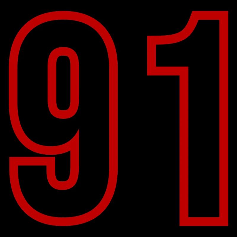91 Number Years Jersey