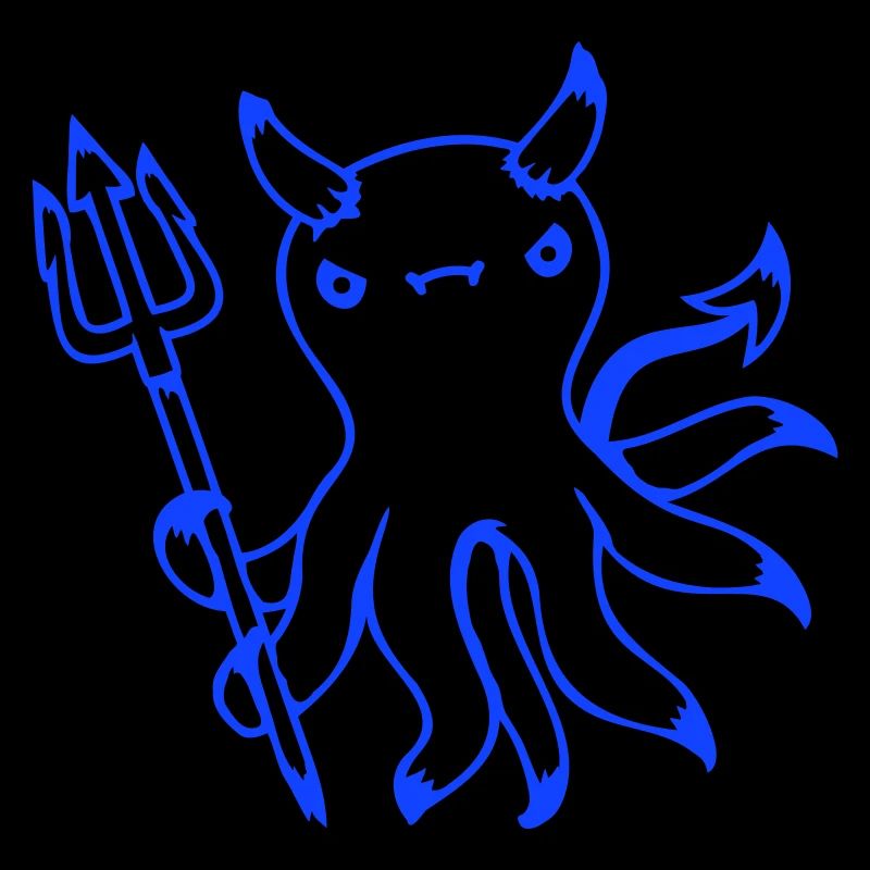 Octopus Devil Hell Satan Evil Purgatory Naughty