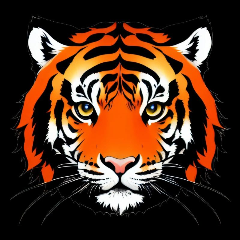 Comic Tiger Mignon Drôle Cool Dessin animé 16