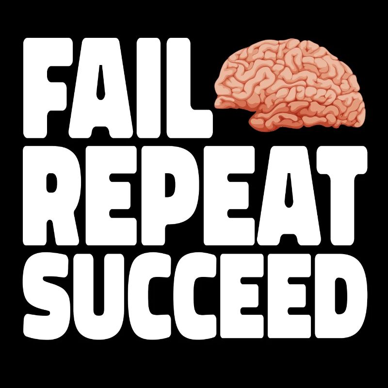 Fail into Succeed white
