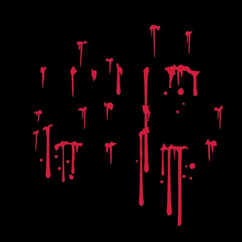 cool i hate people text graffiti spray drops blu