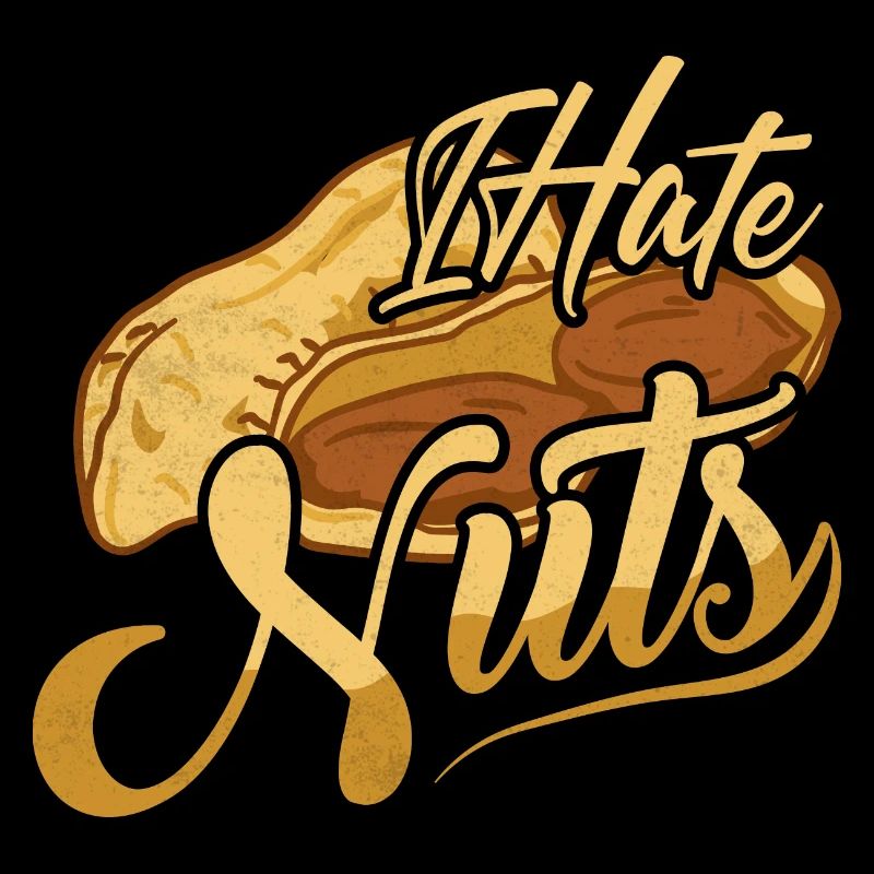 I Hate Nuts Nut Allergic Awareness