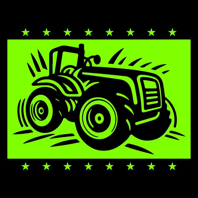 Traktor Farmer Bauer Icon