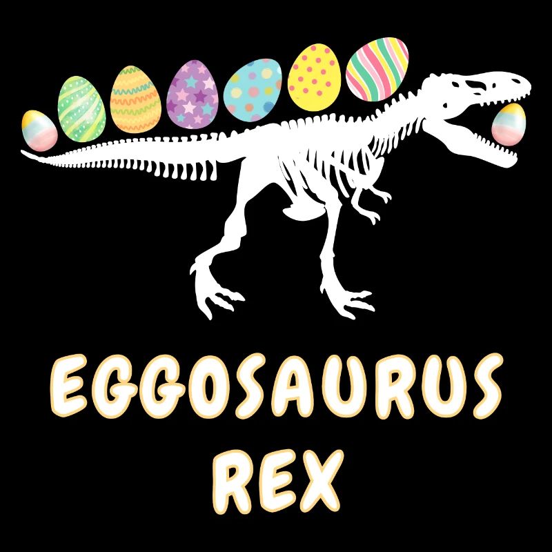 Eggosaurus Rex Funny Easter Dino for Kids