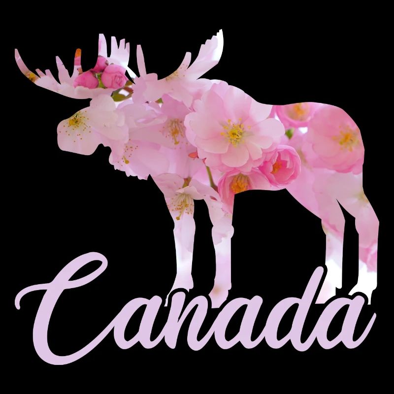 Blumen Canada Elch