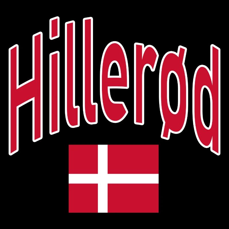 Drapeau de Hillerød Danemark