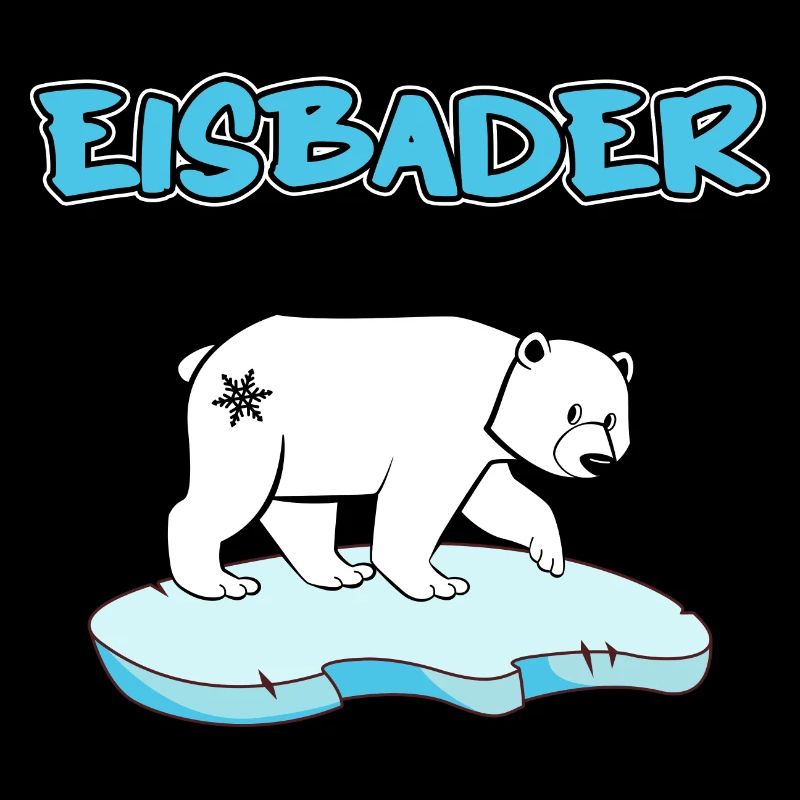 Eisbad Winterschwimmen "Eisbader Eisbär Winterbad"