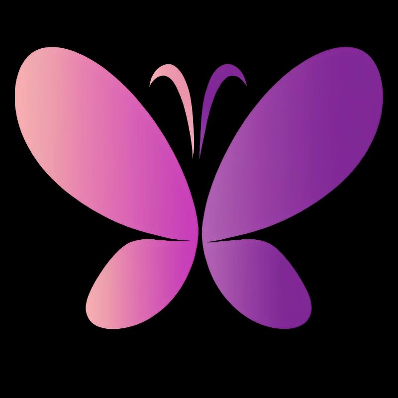 Pinker Schmetterling