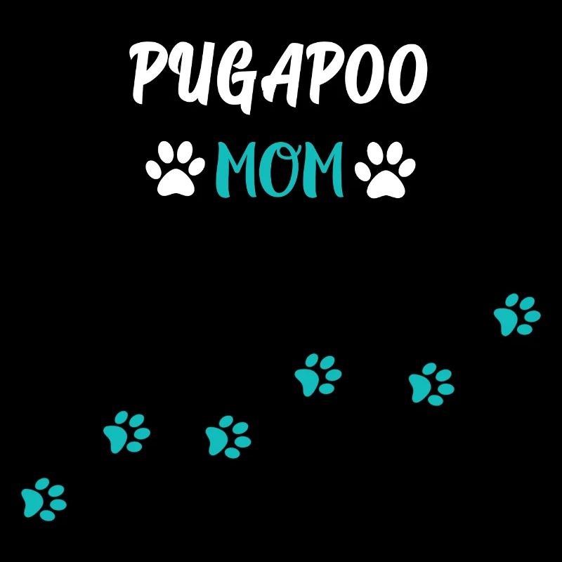Pugapoo Mom - Pudel Mops Mix