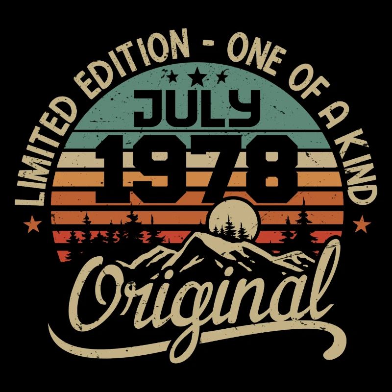 July 1978 Gift Birthday Gift 1978 July