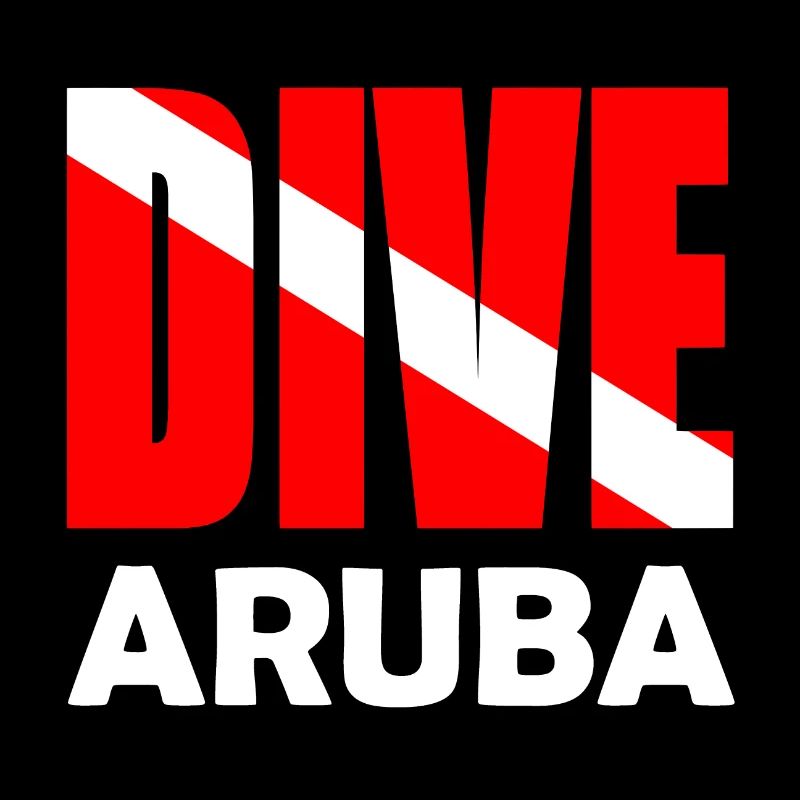 Aruba Dive - Plongeur Down Flag Plongée sous-marine Tauchen