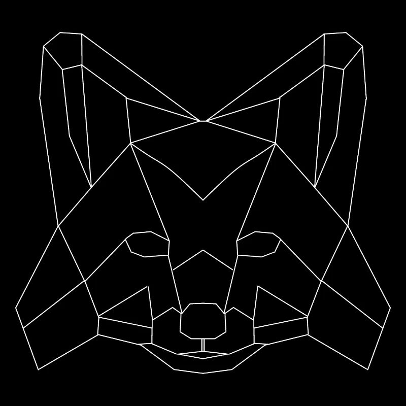 Fuchs Polygone weiss