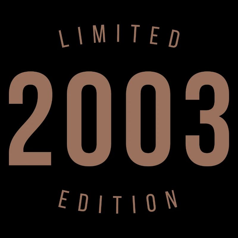 2003 Limited Edition Retro Style Geburtstagsgeschenk