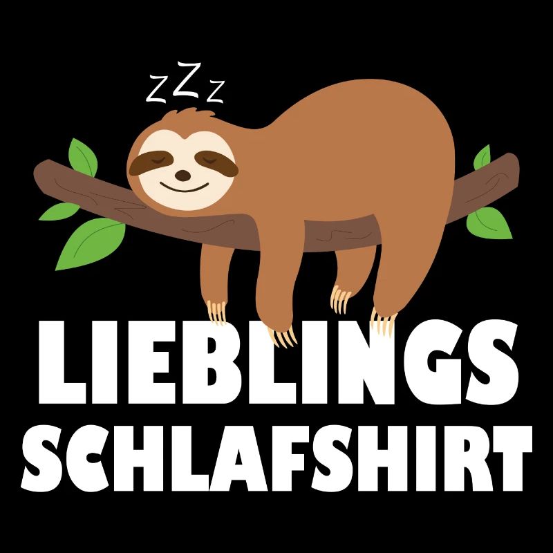 Sloth Gift Chemise de couchage préférée