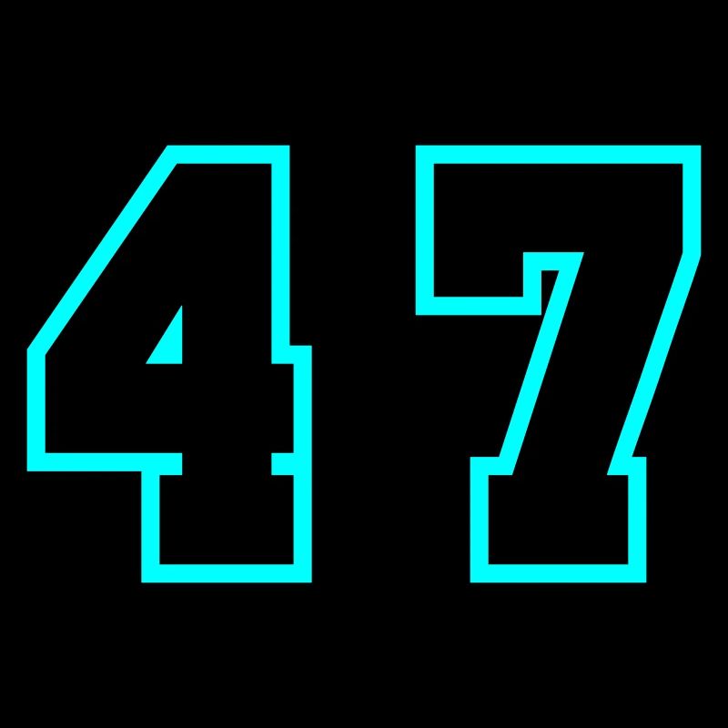 47 Number symbol