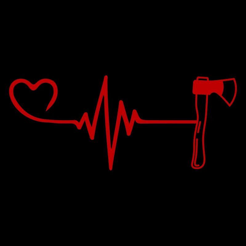 Axt Puls Herz Liebe