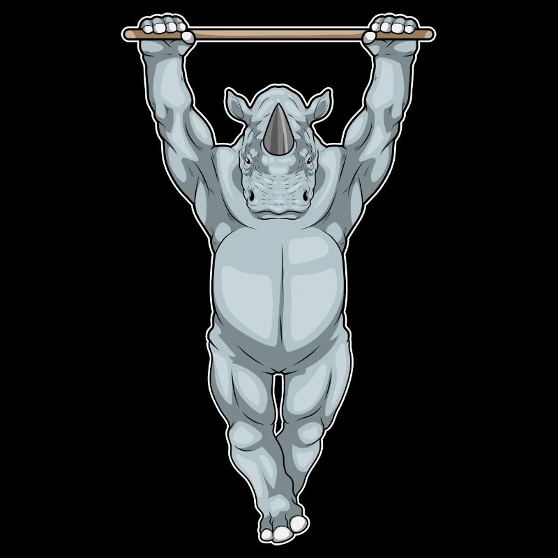 Rhino Bodybuilder Pull-Ups Bodybuilding