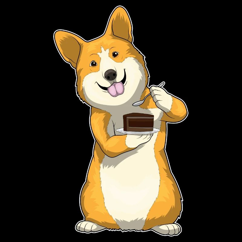 Gâteau d’anniversaire Corgi