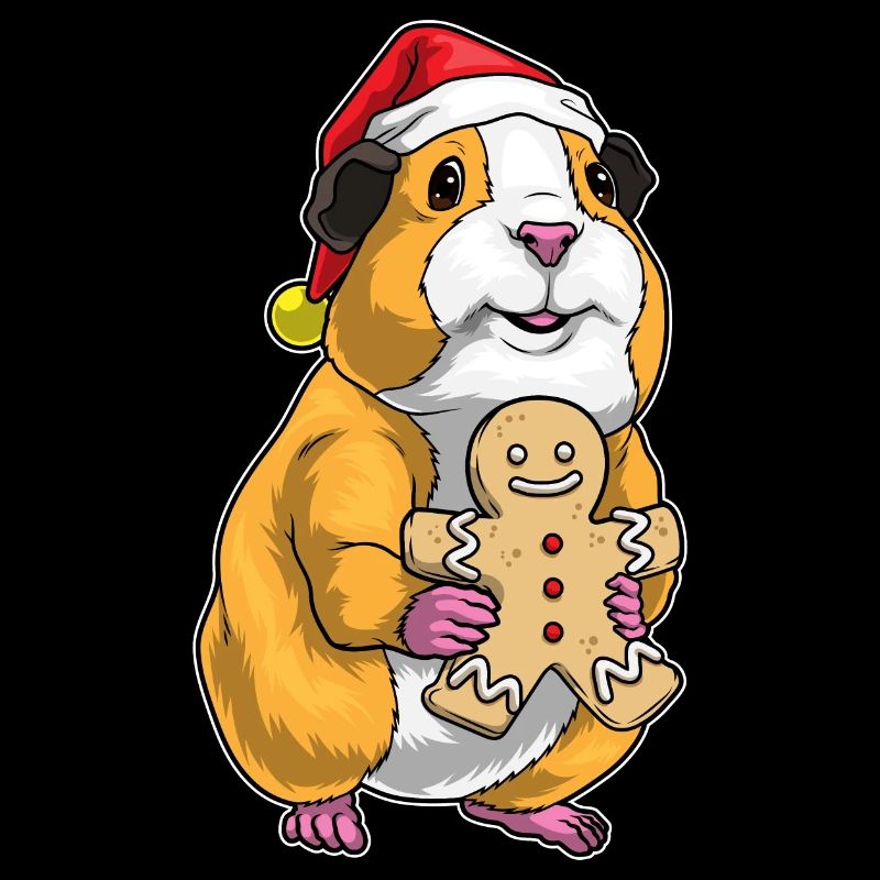 Biscuit de Noël cochon d’Inde