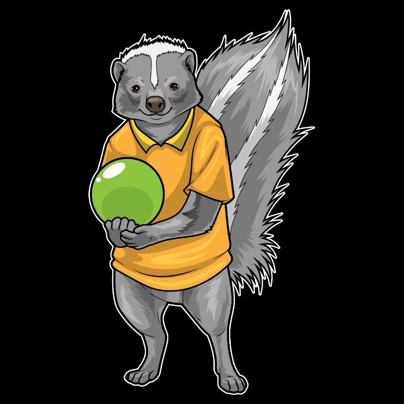 Skunk Bowling Boule de bowling