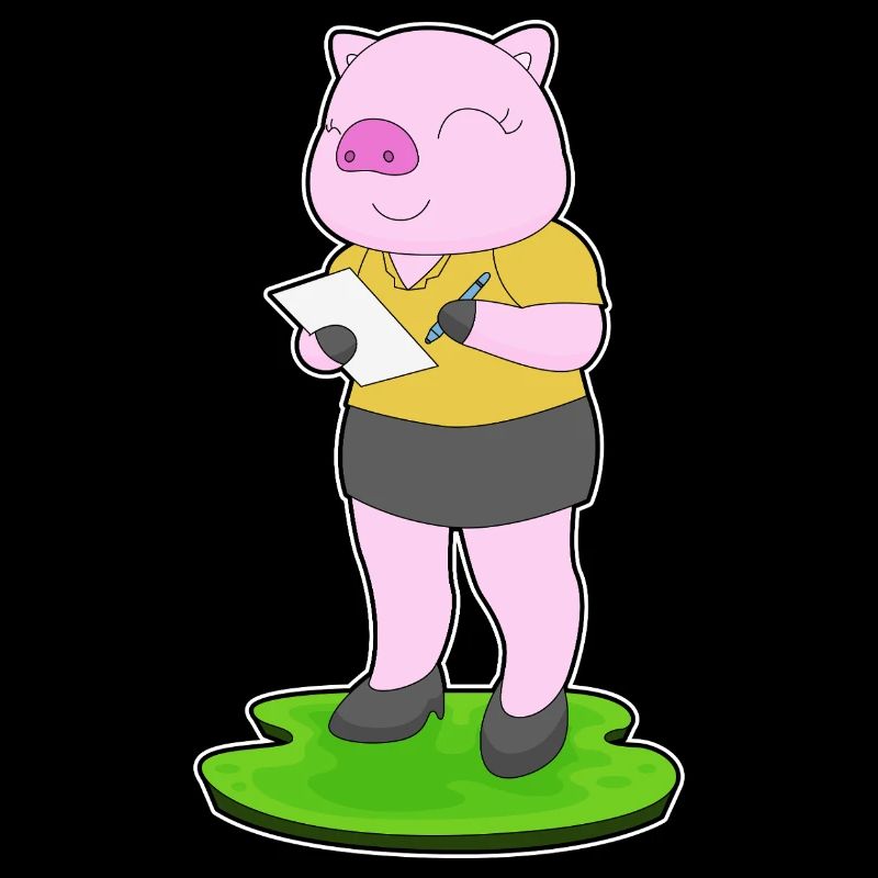 Note du secrétaire du cochon