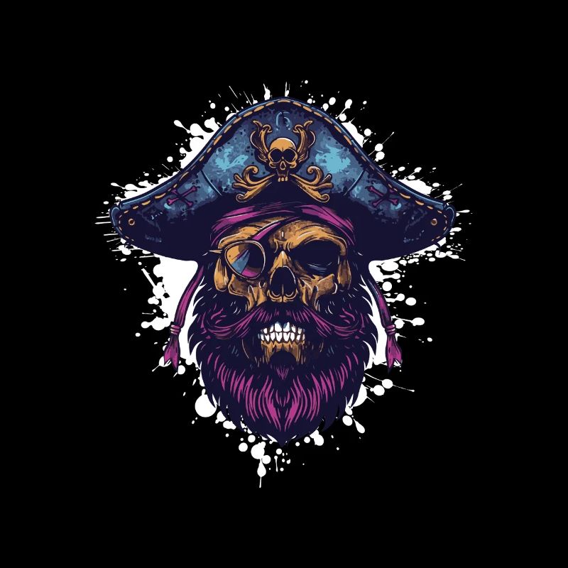 Pirate Skull Captain