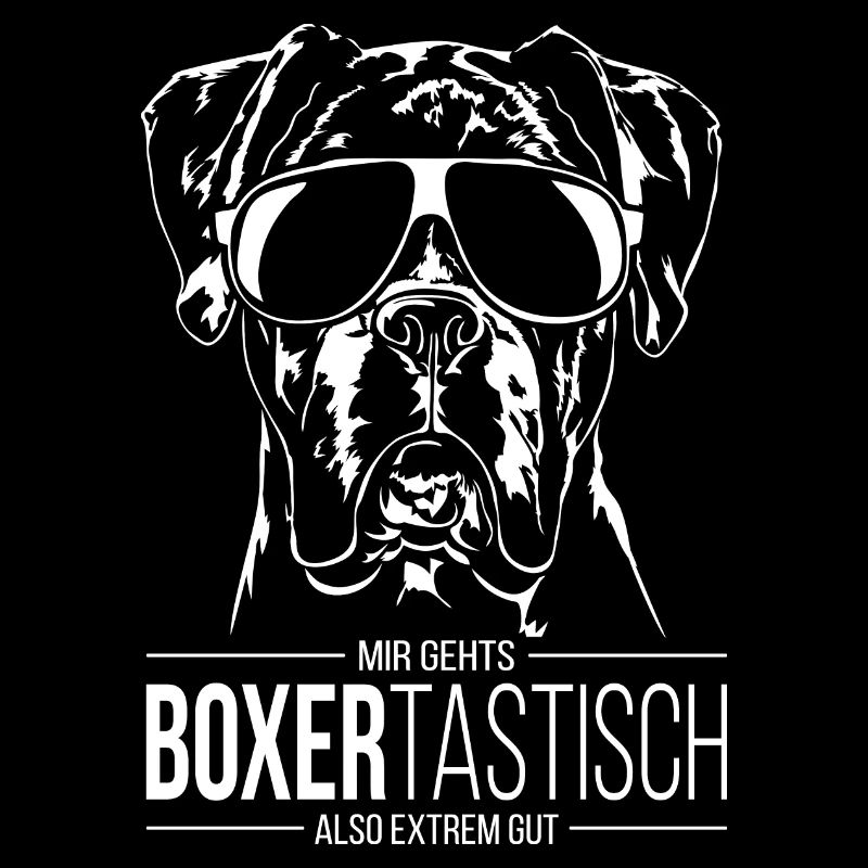 BOXERTASTISCH Boxer Hunde Hundespruch Wilsigns