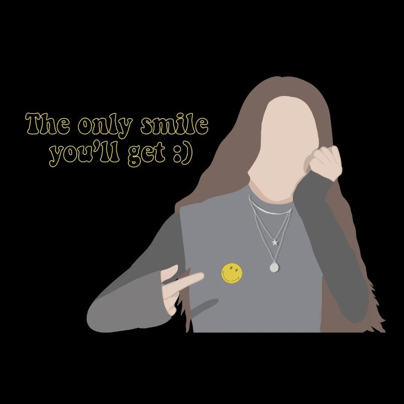 Das einzige Lächeln, das Sie bekommen werden