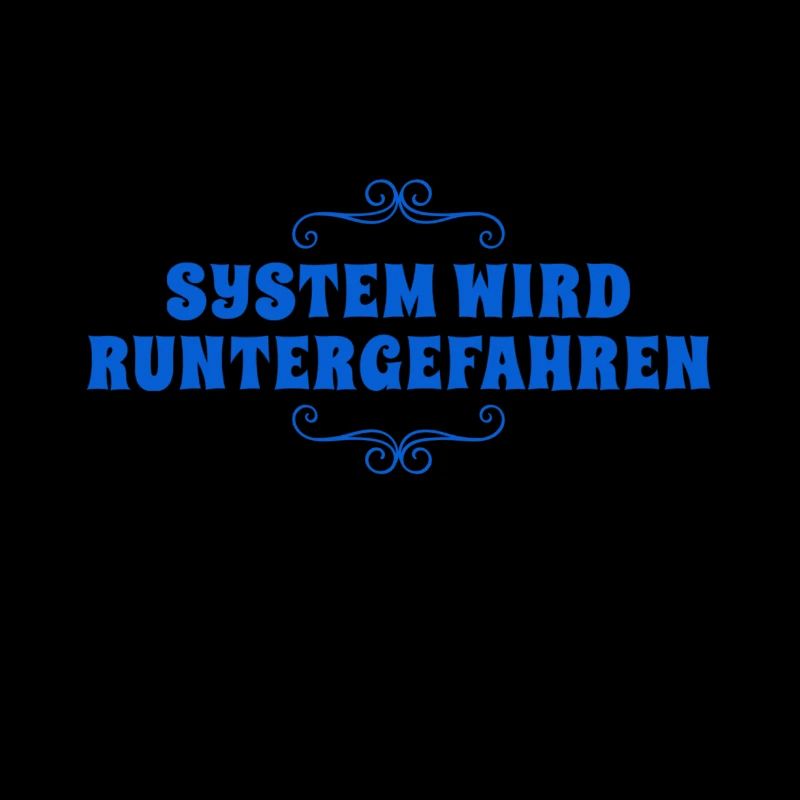 System wird heruntergefahren