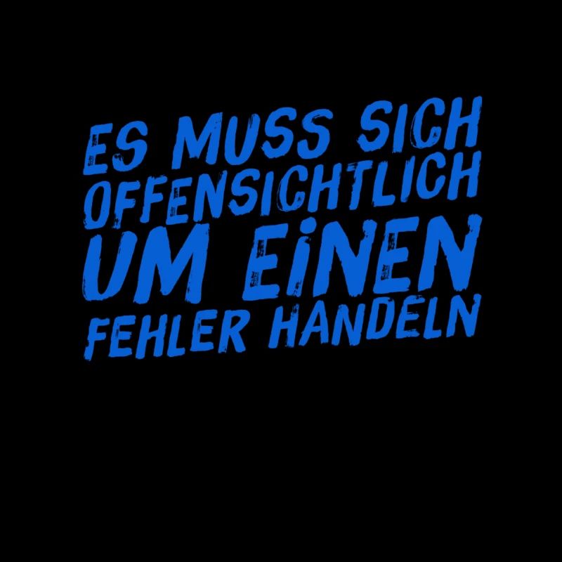offenkundig ein Fehler