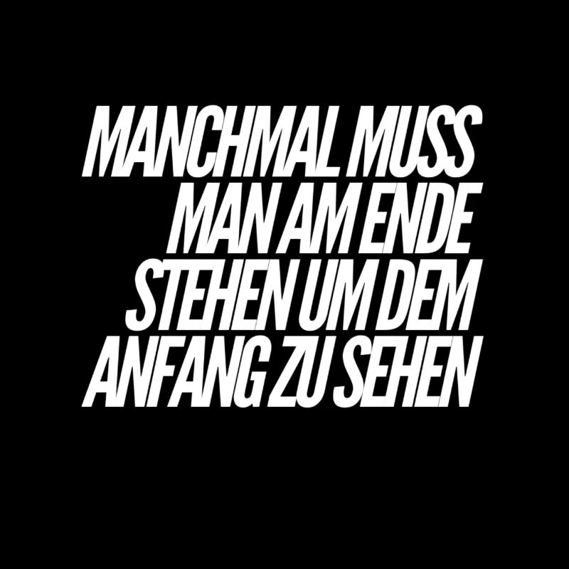 siehst du den Anfang?