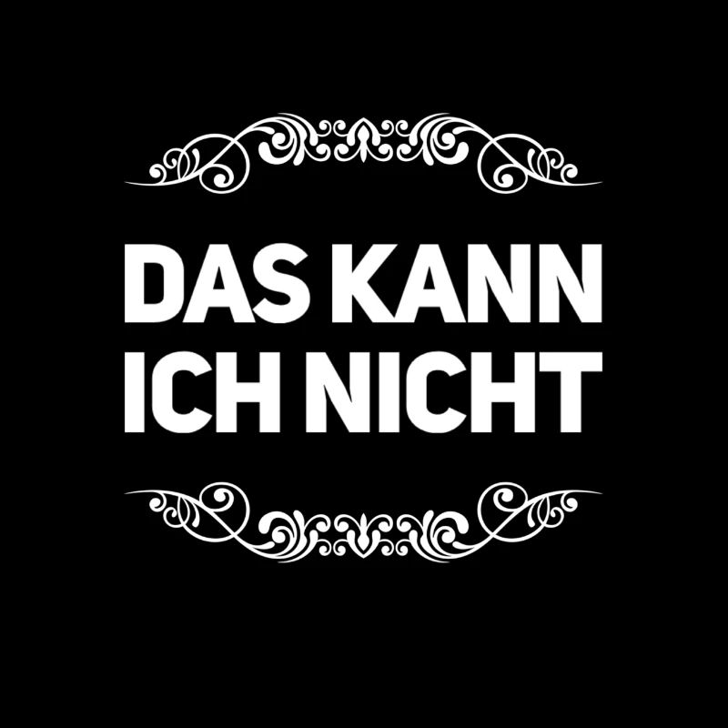 vor dir steht ein Nichtskönner