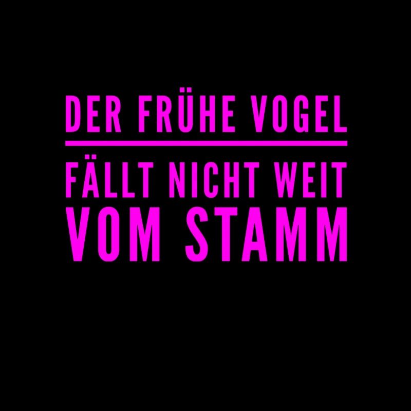so sieht ein früher Vogel aus
