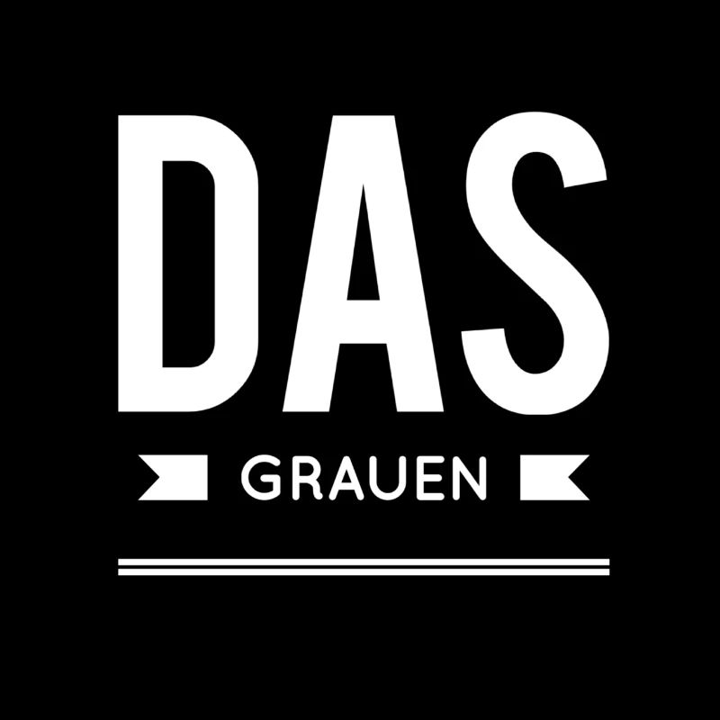 vor dir steht das Grauen