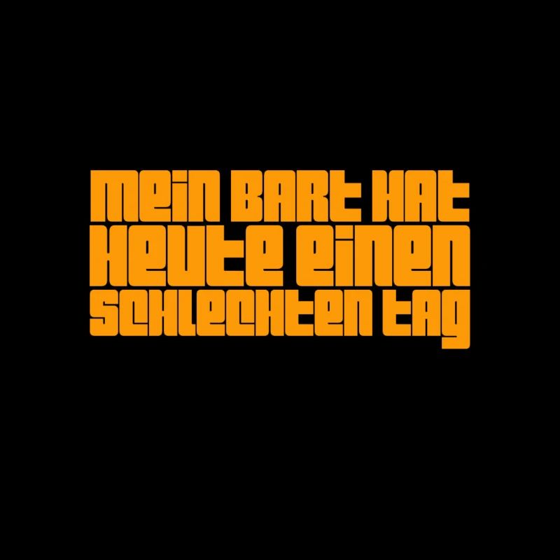 der Bart sitzt nicht